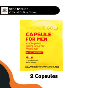 Machete Gold Capsule - Herbal Capsule Adult Use Daily Support - 2 Capsules