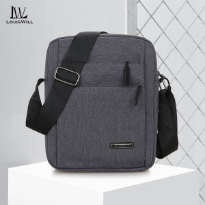 LouisWill Men Bags Men Shoulder Bag Messenger Travel Bag Waterproof Business Bag Large Capacity Bag Lightweight Casual Bag Fashion Sport Crossbody Bag for Student Teenager
