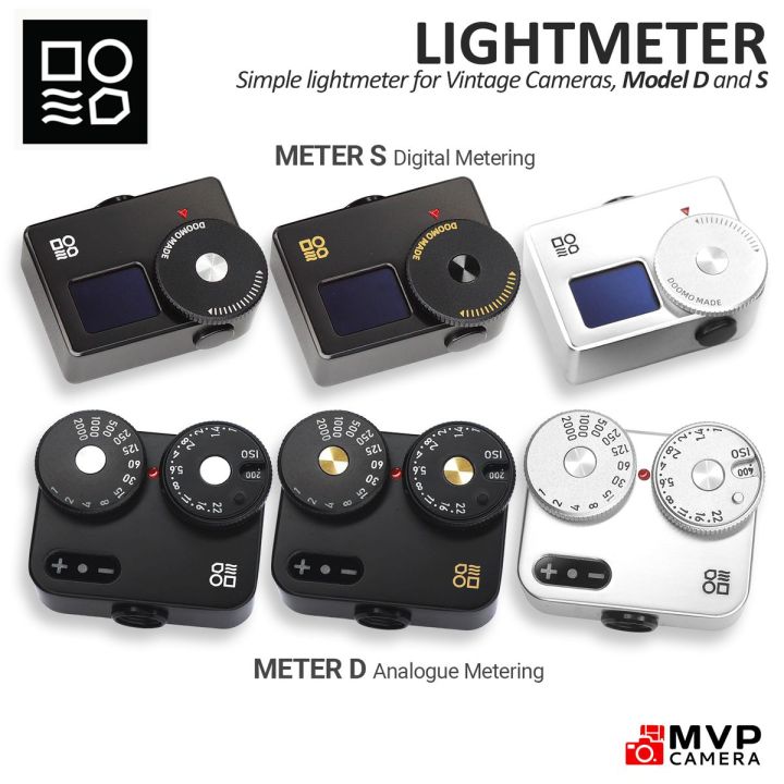 [OFFICIAL PH] DOOMO Lightmeter METER S D Black Brass Silver Light meter