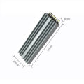 TEUCER Bộ Tản Nhiệt SSD M.2 Hợp Kim Nhôm M2-LD02 Bộ Tản Nhiệt Ổ Cứng Thể Rắn M2 2280 9Mm Kèm Miếng Tản Nhiệt. 