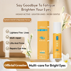【Instantly Brightens And Tightens Eyes】Lutein Eye Essence Oil Anti-Aging Anti-wrinkle Moisturizing Eye Essence Oil Removes Dark Circles and Eye Bags Moisturizing Non-greasy Eye Cream