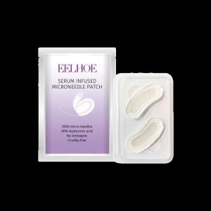 Eye Patches/Eye Mask/Hyaluronic Acid Soluble Microneedle Eye Patches/Nourishing Brightening Eye Mask/Darkness Improvement/Daily Care/Adults Women Men