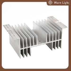 Warm Light อลูมิเนียม SINGLE PHASE Solid State Relay SSR HEAT SINK BASE หม้อน้ำ50*125*70mm