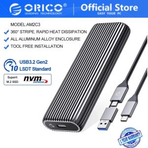 [AIM RESOURCES] Orico M.2 NVME SSD Enclosure  Support 4TB Cap.10GBPS (AM2C3-G2)