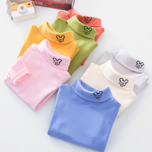 ฮีทเทคเด็ก​ เสื้อคอเต่าเด็กกันหนาวเด็ก​ ใส่ในอุณหภูมิ​ได้ถึงติดลบ​ ผ้านุ่ม​ ใส่สบาย​ รับประกัน​ความอุ่น Childrens Heattech【LittleLion】