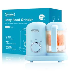 Dr.isla Baby Food Maker | Alat MPASI Baby Safe | Food Processor Bayi | Blender MPASI FSJ01 Blender Crusher/Mesin makanan bayi/Baby food machine