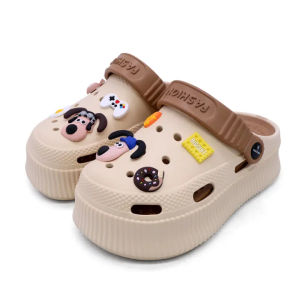 FGMM Sandal Fuji Wanita Sandal Baim Wedges Sandal Kodok Dewasa Wanita Kekinian Sandal Jelly Anti-selip