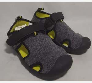 Wave Zone Boys Gray Green Water Shoes Beach & Water Parks Size 10