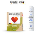 Bao Cao Su Masculan Organic siêu mỏng - Bao cao su tự phân hủy thân thiện môi trường - Không mùi cao su - Che tên sản phẩm khi giao hàng. 