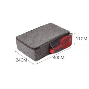 CRUSHES Vải Oxford Hộp vệ sinh mèo có thể gập lại Nắp khóa Chống thấm nước Hộp cát cho mèo Nhẹ Hộp vệ sinh du lịch Sử dụng ngoài trời