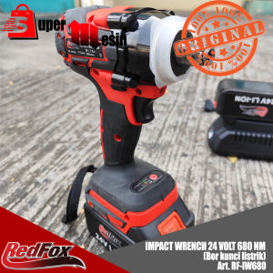 Mesin bor impact baterai torsi IW680 besar 24V impact wrench brushless