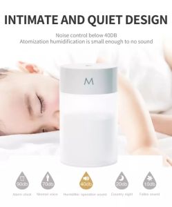 Đầy màu sắc Air Humidifier Mini Máy Xông Tinh Dầu Tạo Độ Ẩm Máy Phun Sương Mini Có Đèn LED Xoay Vòng Mini Máy Đuổi Muỗi Máy Lọc Không Khí Khuếch Tán Tinh Dầu Thơm