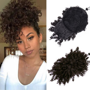 Curly Fringe Bangs: Clip-On Front Bangs & Synthetic Hair Extensions