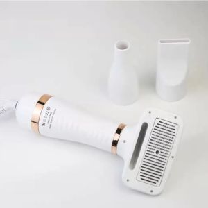 New 2-in-1 Pet Grooming Dryer & Comb Brush for Dogs and Cats Low Noise Easy One-Handed Operation Detangle & Dry Fur