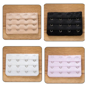 Lizida Back Bra Extender Straps 2/3/4 Hooks 3 Rows Underwear Strapless Accessories