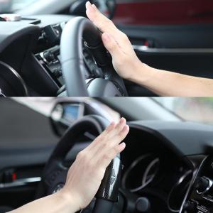 Ergonomic Steering Wheel Helper Not Slip Rubber Design Universal Vehicle Compatibility Quick Setups No Tools Required