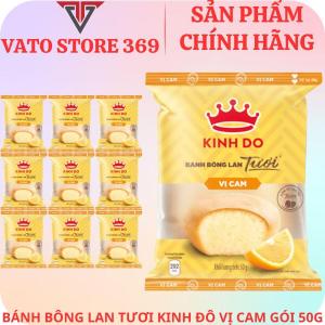 Bánh bông lan tươi KINH ĐÔ vị cam gói 50g