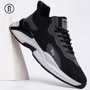 2024 New  Mens new leather waterproof trendy shoes sports shoes casual shoes running shoes