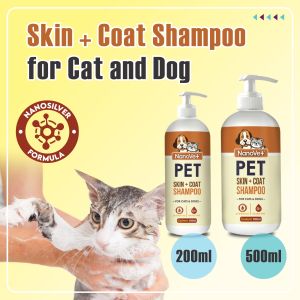 Nanovet® Pet Skin + Coat Shampoo for Cat and Dog (200ml)