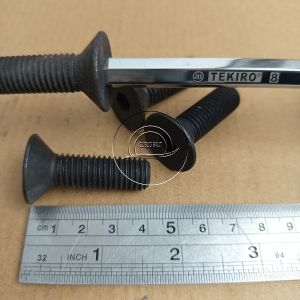 BAUT L VERSENG M12X40 BAJA KUNCI L 8 L8 PANJANG 4CM 4CM BAUD JFL JF L M12 X 40 DIAMETER DRAT 12MM KUNCI MUR 19 GRADE 10.9 40MM 40 MM 12X40 12 X 40 sekrup skurp