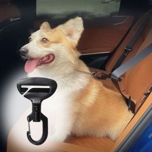 KZNAQQ Sustainable Pet Safety Buckle Durable Easy to Use Pet Travel Car Seat Hook Portable Anti-interference Dogs Locking Snap Seat Belts Travel