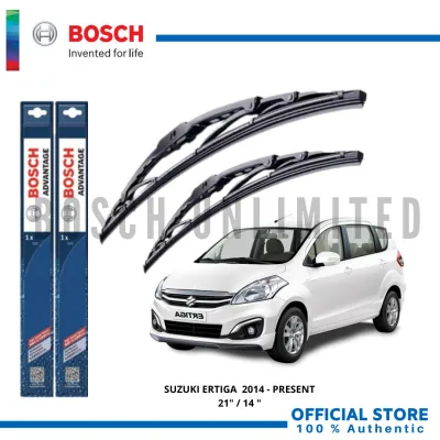 Bosch ADVANTAGE Wiper Blade Set for Suzuki ERTIGA 2014 - PRESENT (21 /14 )