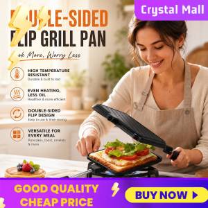 COD [Free Shipping] Sandwich Baking Pan High Temperature Resistant Grilled Cheese Maker Multifunctional for Breakfast Pancakes Toast Omelets