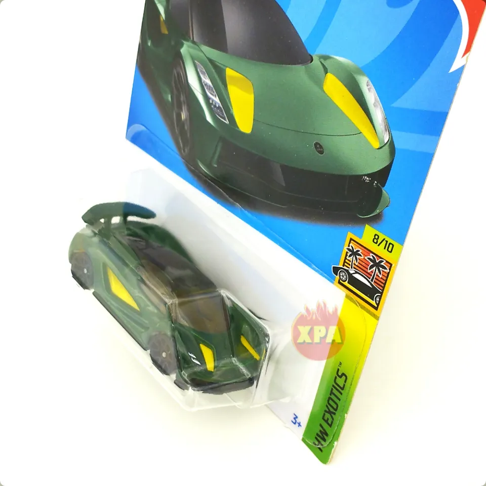 Hot Wheels Lotus Evija 1/64 - Série Exotics 2022, Carte Européenne, Blister Non Ouvert
