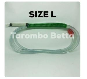 Alat Selang Sipon Sifon Air Aquarium Ikan Cupang & Ikan Lainnya Size L