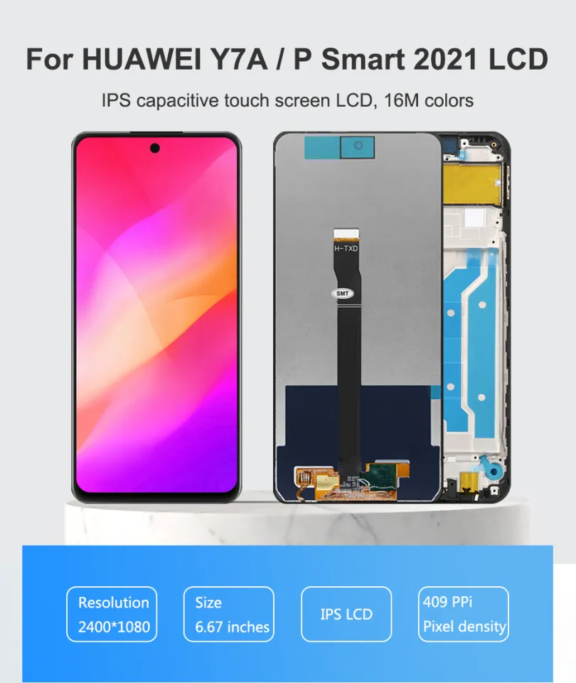 per Huawei P Smart 2021 Sostituzione Dello Schermo Per Huawei Y7A Display LCD Touch Screen Digitizer