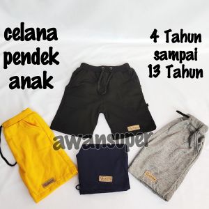 Celana Anak 4 sampai 13 Tahun: Pilihan Celana Pendek dan Santai