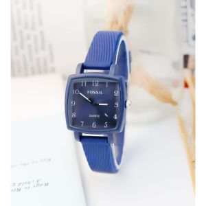Jam Tangan Gaya Retro Untuk Wanita dan Pria Strap Quartz Analog Chrono Fashion Korea