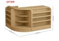 Quầy tính tiền, quầy thu ngân thiết kế tiện lợi QTT309. 