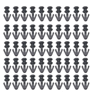 50Pcs Automotive Accessories for MK2 MK3 MK4 Auto Fastener Clips Replacement Lower Weatherstrip Door Seal Clip Rivet