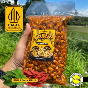 【FLASH SALE】MAKARONI BANTET SICUDLA Kemasan 500gr Cemilan Pedas Jeruk