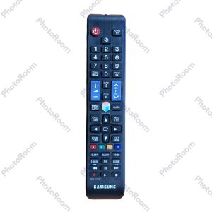 Điều khiển tivi Samsung dài hàng cong nút quả bóng - Remote Điều khiển tivi Samsung dài hàng cong nút quả bóng - Đầu bấm Điều khiển tivi Samsung dài hàng cong nút quả bóng - tặng kèm pin