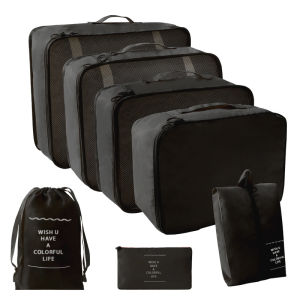 7 Pcs Set Travel luggage Organizer Clothes Luggage Packing Cubes Clothing Sorting Packages Organizer Box