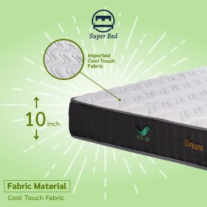 [READY STOCK]ECO-LEX DREAM 10 Inch Premium Hotel Grade 3-Zone body support Posture Spring Mattress Tilam - Queen / King