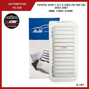 TOYOTA VIOS 1.3/1.5 (2NZ-FE/1NZ-FE) 2003-2007 Air Filter 17801-21030 A-197 Asahi
