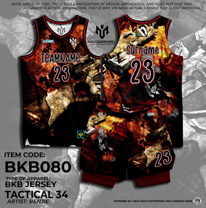 BKB080 Customize Basketball Jersey Lazada PH