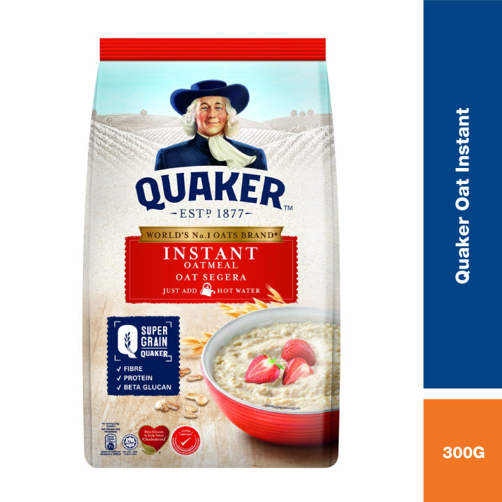 Quaker Instant Oatmeal 300G Lazada