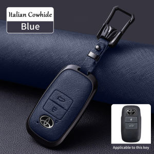 Toyota Yaris Cross 2023 - 2025 Yaris Cross HEV 2024 - 2025 Leather Car Key Cover Case Accessories
