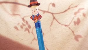 Poen ThanksgivingInflatable Tube Man Gift Wacky Waving Inflatable Tube Guy with Blower Harvest Tabletop Tubes Inflatable Dancing Small Table Decor for Thanksgiving Funny Party Gift