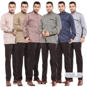 Juragan 47 - Hamudi Baju Koko Pria Lengan panjang Terbaru Kualitas Premium Bahan Katun Tebal Super Adem Size SMLXlXXLXXXL