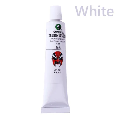 Chinese Theatrical Face Painting Colored Paints Pigments For Body Drama Dance Makeup Art Face Paint LZC-Face-Paint-Black