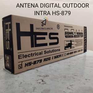 ANTENA TV DIGITAL OUTDOOR INTRA HES HS-879 Free Kabel 10 Meter Original