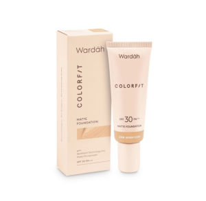 Wardah Colorfit Matte Foundation Alas Bedak Cair Spf30