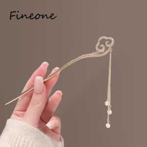 Kẹp tóc đám mây kim cương giả thanh lịch khí chất Trâm cài tóc tinh tế