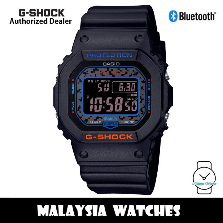 OFFICIAL WARRANTY Casio G Shock GW B5600CT 1 City Camouflage Tough Solar Bluetooth Digital Black Resin Watch GWB5600 GW B5600 GWB5600CT GWB5600CT 1 GW B5600CT 1DR Lazada