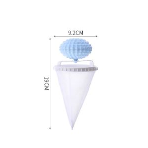 KANNERT Nhựa Bóng giặt 2 trong 1 Tái sử dụng Lồi Bộ lọc máy giặt Dụng cụ bắt xơ tóc Tẩy lông Túi lưới lọc xơ vải nổi Dành cho gia đình
